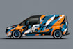 create car wrap, car wrap design , van wrap design