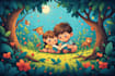 create print ready childrens book illustrations