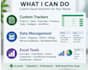 create custom excel spreadsheets trackers and dashboards