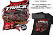 make custom racing car t shirt logo design