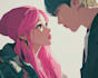 draw a couple with animestyle