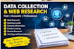 do data entry and copy paste tasks
