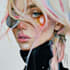 draw a sketchy watercolor portrait