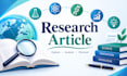 write a well structured and comprehensive accurate chemistry article