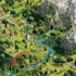 design isometric map illustration and vector art