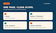 build a responsive landing page with HTML CSS and javascript