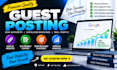 provide high authority guest posting backlinks