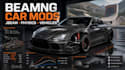 create beamng drive car mods, fix jbeam files and car physics