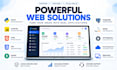 build a custom web application using python and javascript