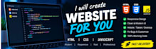 create a modern responsive website