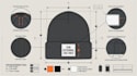 create cap tech pack, hat tech pack, snapback, trucker, baseball, pom, bom cad