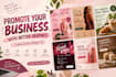 canva social media posts and promotional graphics