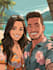 do couple portrait illustration
