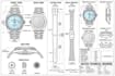 create professional watch technical drawing