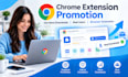 chrome extension promotion, browser extension, chrome download for real users