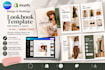 design redesign format lookbook for shopify canva lookbook template sell sheet