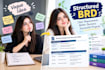 analyze requirements and create brd, frd, srs and user stories
