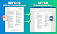 convert PDF to word, PDF to image, and image to word documents
