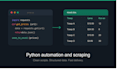 be your python programmer for script automation and tasks