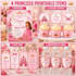 create custom birthday party printables and editable canva templates