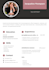 design a professional CV or resume