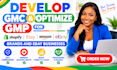 develop gmc optimize gmp for  shopify etsy amazon brands and ebay businesses