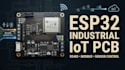 design esp32 industrial iot controller pcb with rs485 modbus rtu