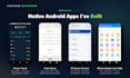 do native android app development in kotlin and java as android app developer