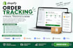 setup shopify order tracking 17track track123 cwill aftership route tracktor pro
