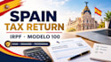file spain tax return irpf  modelo 100