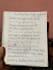 write latter notes with my writing