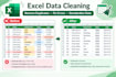 do data entry, formulas, formatting and data cleaning