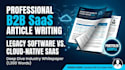 write high quality b2b and saas SEO articles
