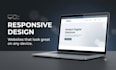 build you a responsive website with HTML CSS and javascript