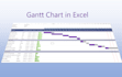 create an interactive excel gantt chart and project tracker