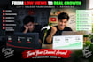 audit and fix youtube SEO to improve search visibility
