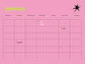 design a creative and modern custom calendar