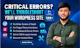 optimize wordpress speed, fix bugs, and enhance security