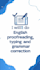 do english proofreading, typing and grammar correction