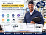 create manufacturing sops, work instructions and production documentation