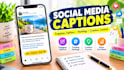write catchy social media captions and youtube descriptions