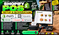 shopify pos setup restaurant retail pos square pos clover toast lightspeed pos