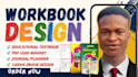 do workbook design, educational workbook, educational textbook, pdf lead magnet