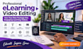 edit elearning, training and online course videos