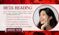 beta read romance beta reader ya novel beta reader fantasy thriller beta reader