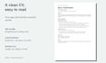 create and format an ats friendly CV or resume