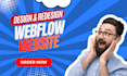 be your webflow developer, design webflow website or figma to webflow