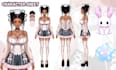 draw vtuber model 2d vtuber 2d character sheet live2d anime vtuber design avatar