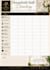 create a luxury household management planner