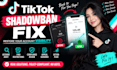 fix tiktok shadow ban and audit issues, diagnose and appeal shadow bans issues